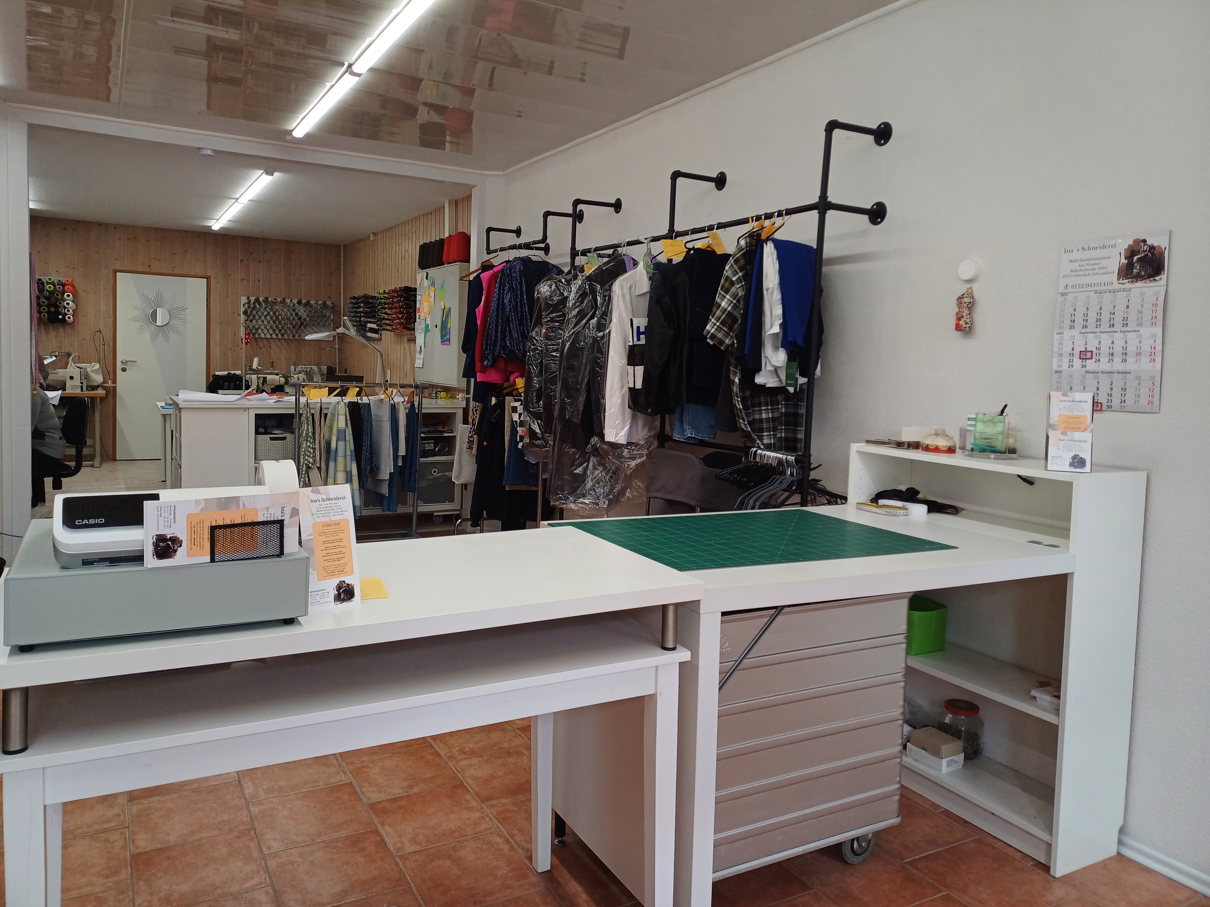 Professionelle Ausstattung und Werkzeuge